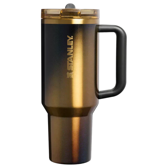 Stanley Black Honey 40 oz Quencher ProTour Flip Straw Tumbler – Limited Edition