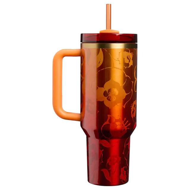 Stanley 1913 x KAROL G TROPICOQUETA 40 oz Quencher FlowState™ Tumbler – Limited Edition