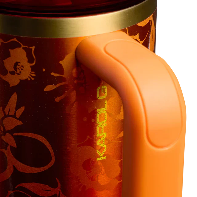Stanley 1913 x KAROL G TROPICOQUETA 40 oz Quencher FlowState™ Tumbler – Limited Edition